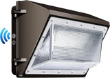 60W LED Wall Pack-Universal Photocell-7800 Lumens-175W Metal Halide Equivalent -CCT 5000K-DLC 5.1+ETL Listed