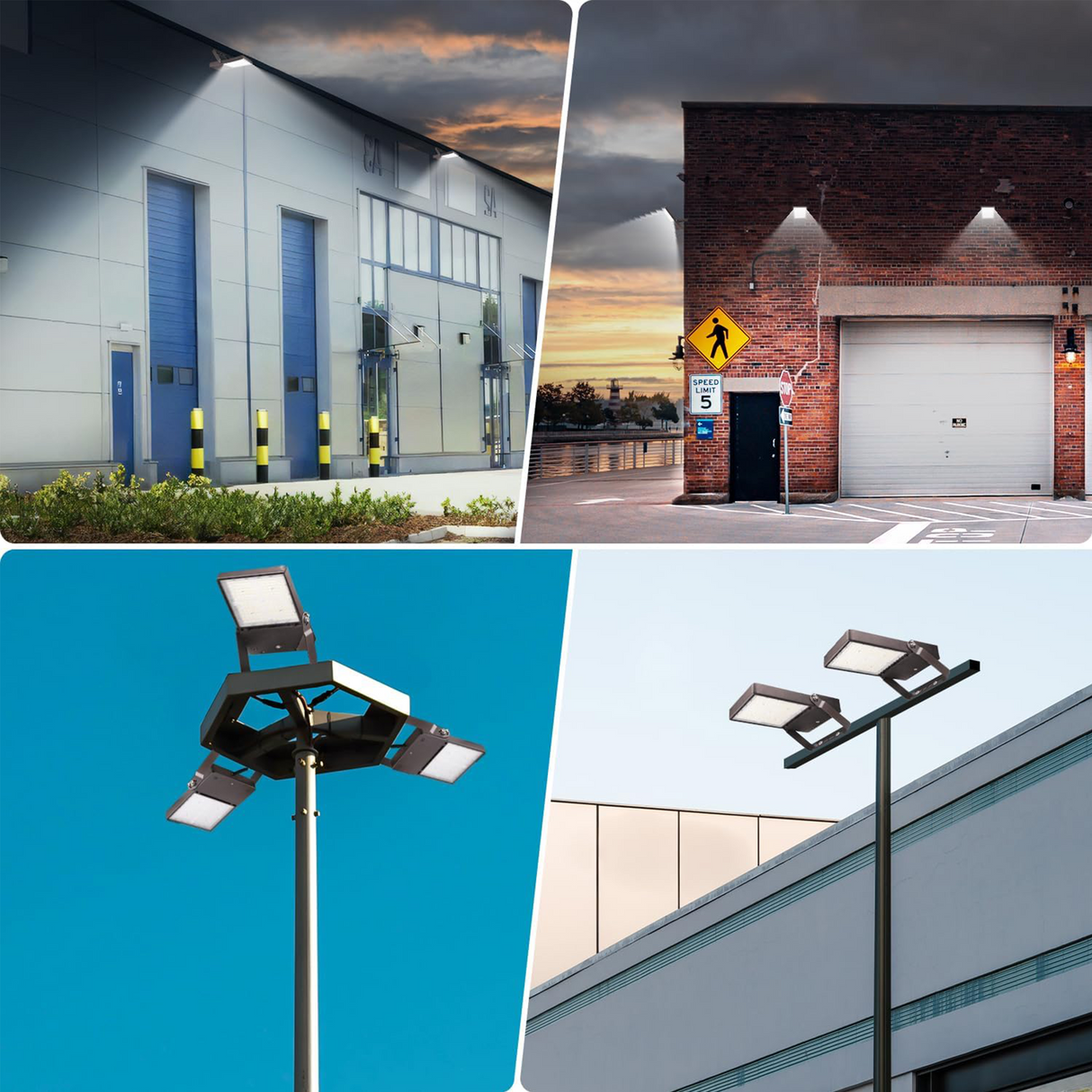 LFD Lighting 300W Led Flood Light-Area Light-45,000 Lumens-AC 120~277V-CCT 5700K-UL-5 years warranty