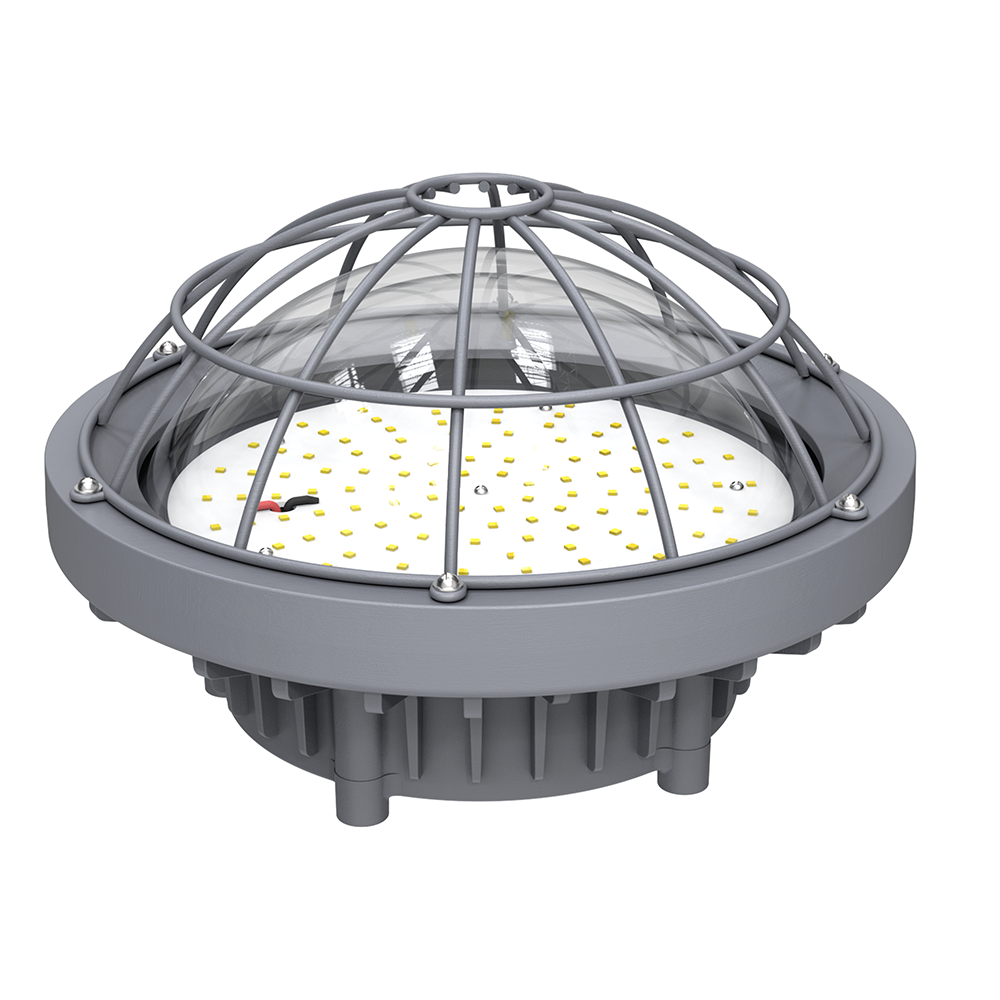 80W LED Explosion Proof Light for Class I Division 2 Hazardous Locations-10400 Lumens-200W HID Equivalent-5000K