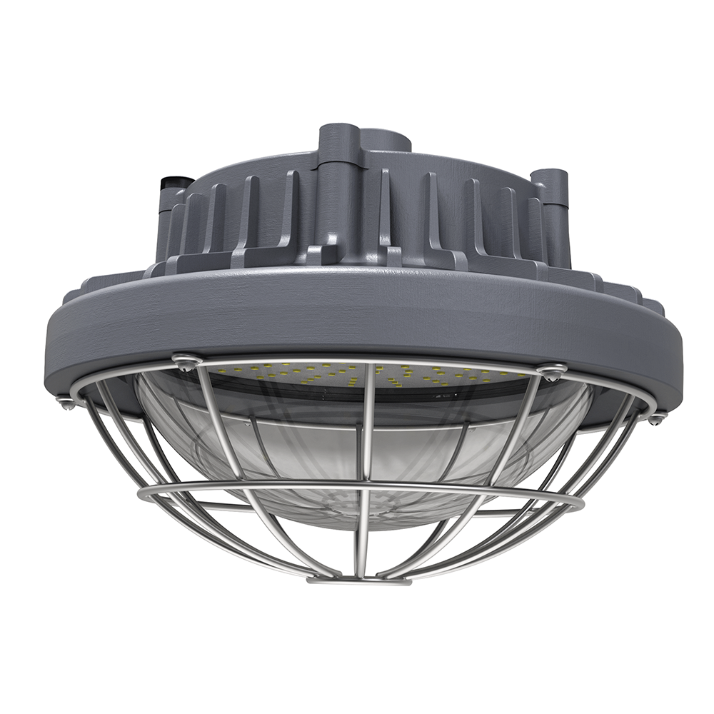 80W LED Explosion Proof Light for Class I Division 2 Hazardous Locations-10400 Lumens-200W HID Equivalent-5000K