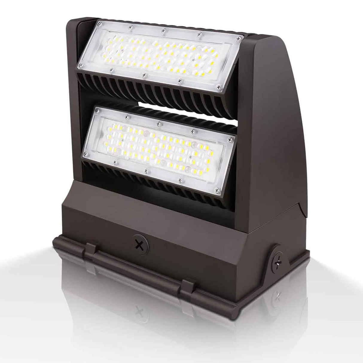 LFD Lighting 120W Rotatable Led Wall Pack Light-15,600 Lumens-250W Metal Halide Equivalent-CCT 5000K-DLC +UL Listed