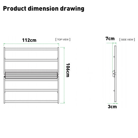 4*4 ft LED Grow Light With 0-10v Dimmable Full Spectrum With Enhanced Red For Full Grows