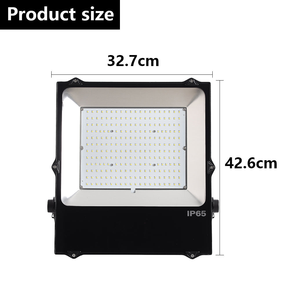 150W LED Flood Light-IP65 Waterproof 5000K Daylight 21000lm-350W-450W MH/HPS Equivalent-Outdoor Security Floodlight-ETL DLC Listed