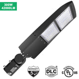 LFD Lighting 300W LED Parking Lot Light-AC 100~277V-42,000 Lumens-CCT 5000K-UL+DLC 5.1