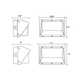 LED Wall Pack 41W - Phillips LED-Waterproof IP65-DLC Listed - 5years warranty - TANLITE