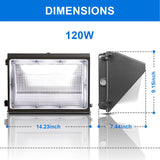 Tanlite Lighting 120W Led Wall Pack Light