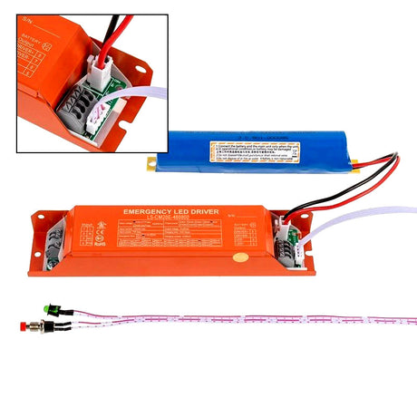 LFD Lighting 8W Emergency Backup Battery Driver-AC 100~277V For Panel Lights/Troffer Lights